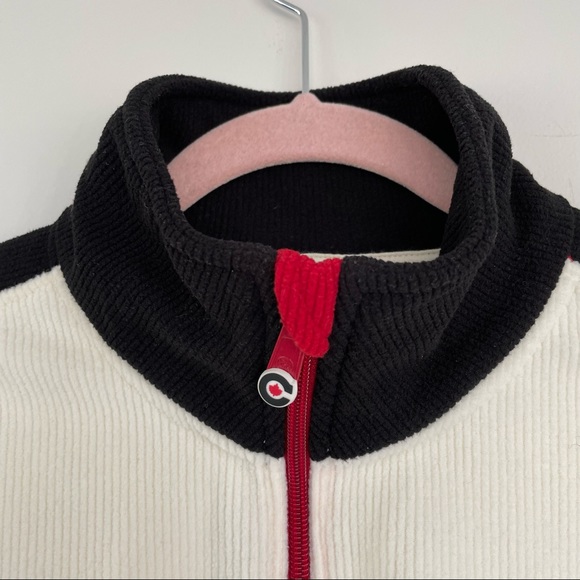 HBC Hudson’s Bay Co CANADA 2010 Winter Olympics Official Womens Fleece Jersey - Picture 3 of 13